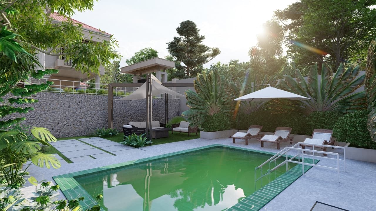 The Geometric Oasis — Landscape project, view 2 of 4
