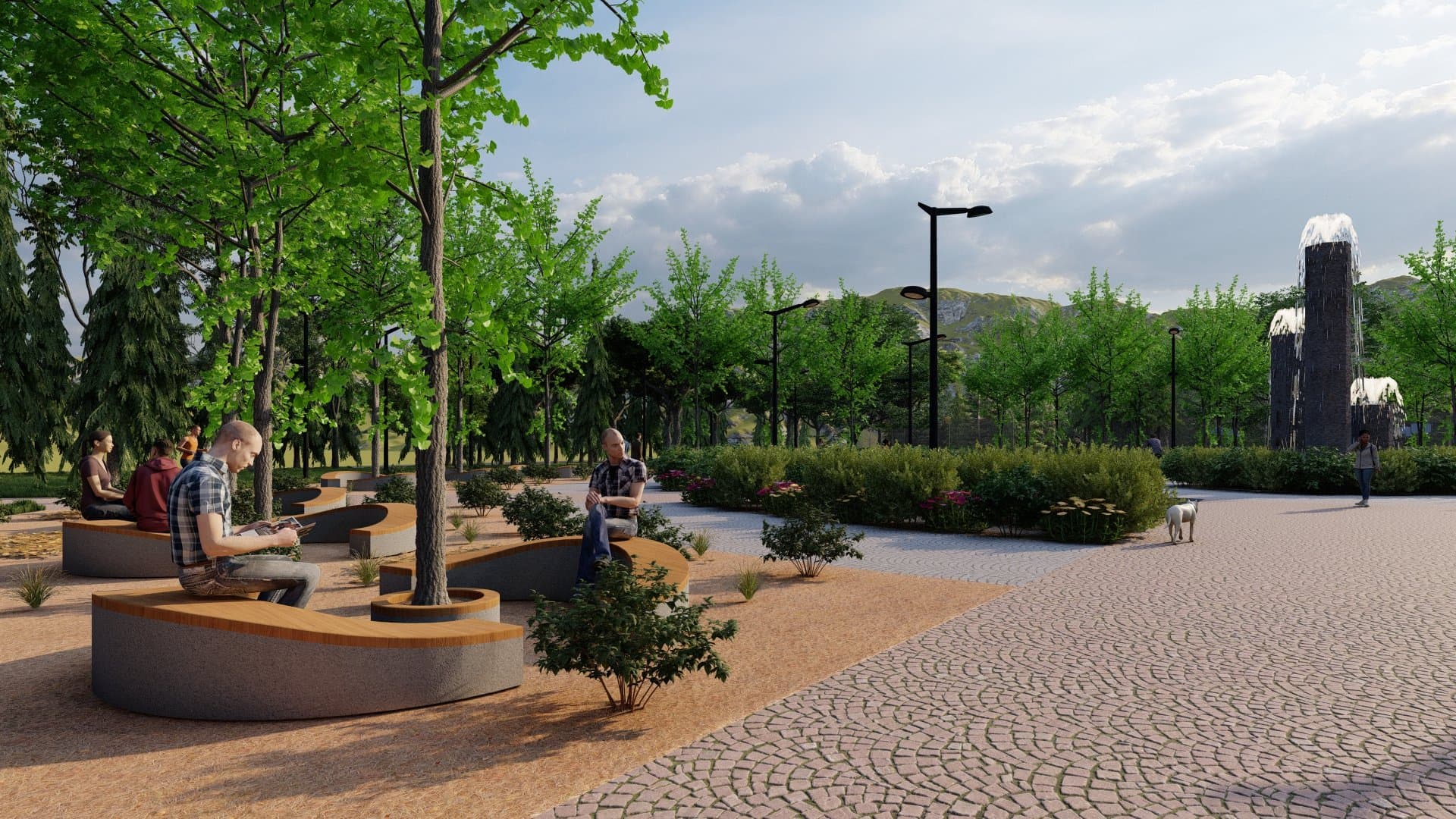 The Soroti Radial Commons & Sports Park — Landscape project, by Hanker Design Studio